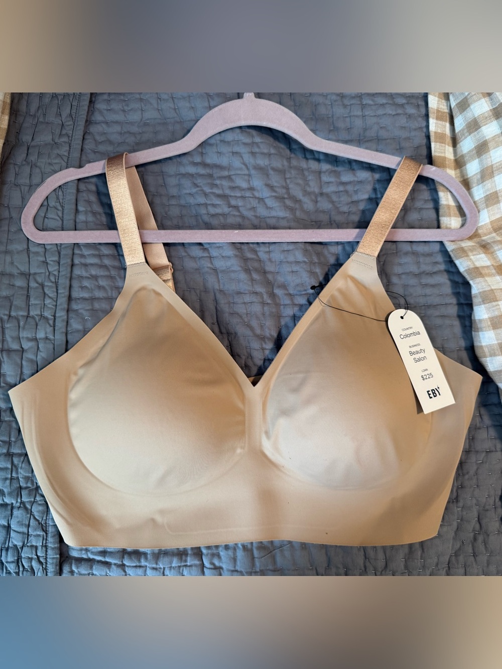 EBY Seamless Nude Wireless Relief Bra